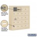 Salsbury Cell Phone Storage Locker - with Front Access Panel - 5 Door High Unit (5 Inch Deep Compartments) - 20 A Doors (19 usable) - Sandstone - Surface Mounted - Master Keyed Locks